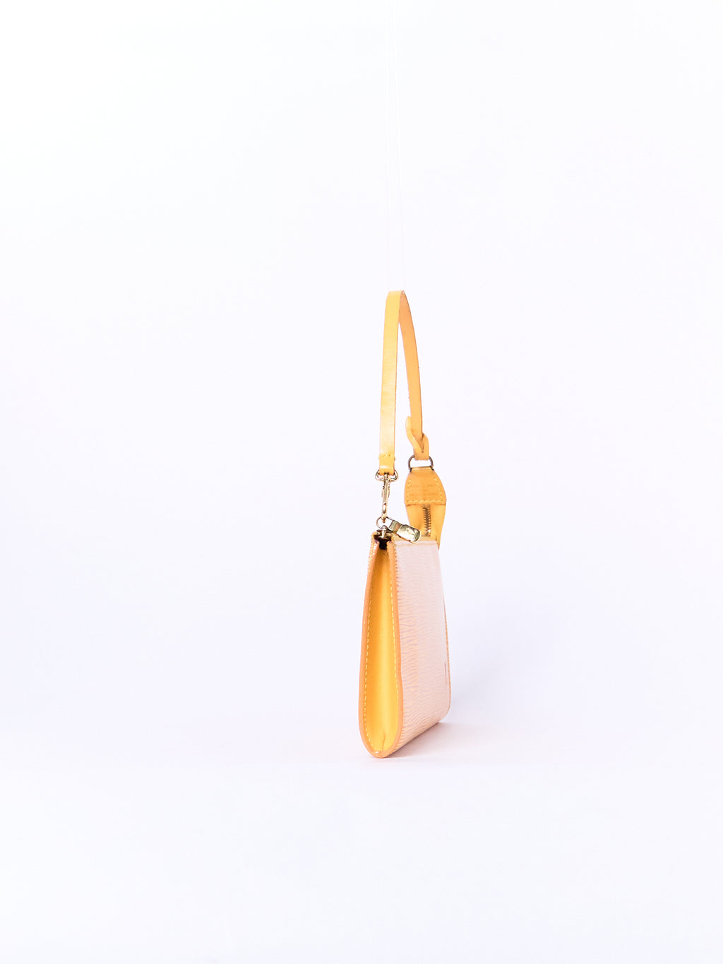 Louis Vuitton Yellow Epi Leather Pochette