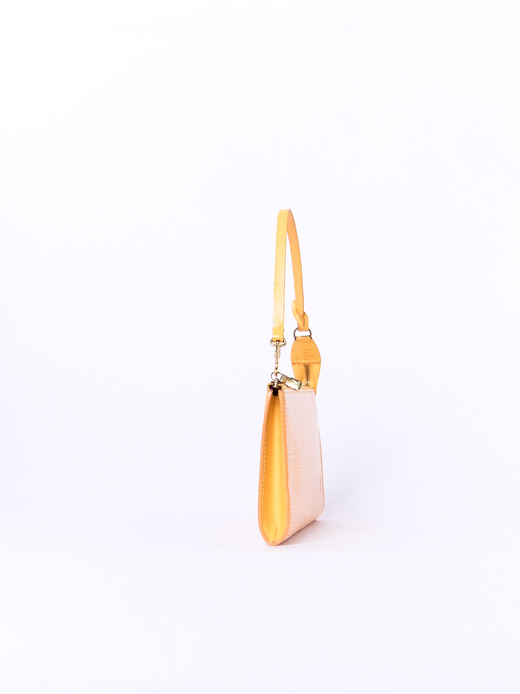 Louis Vuitton Yellow Epi Leather Pochette