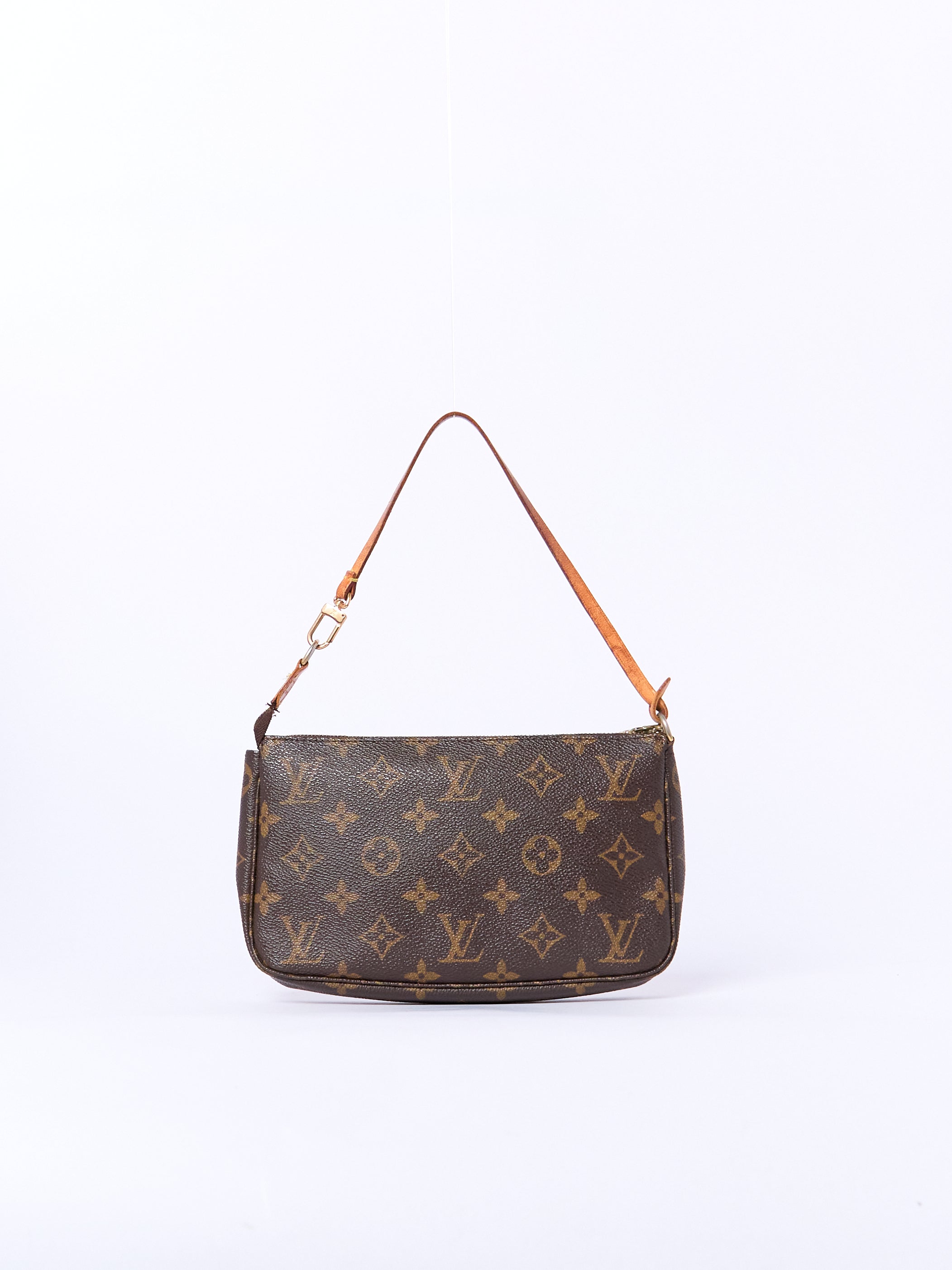 Louis Vuitton Pochette Brown Monogram Pouch