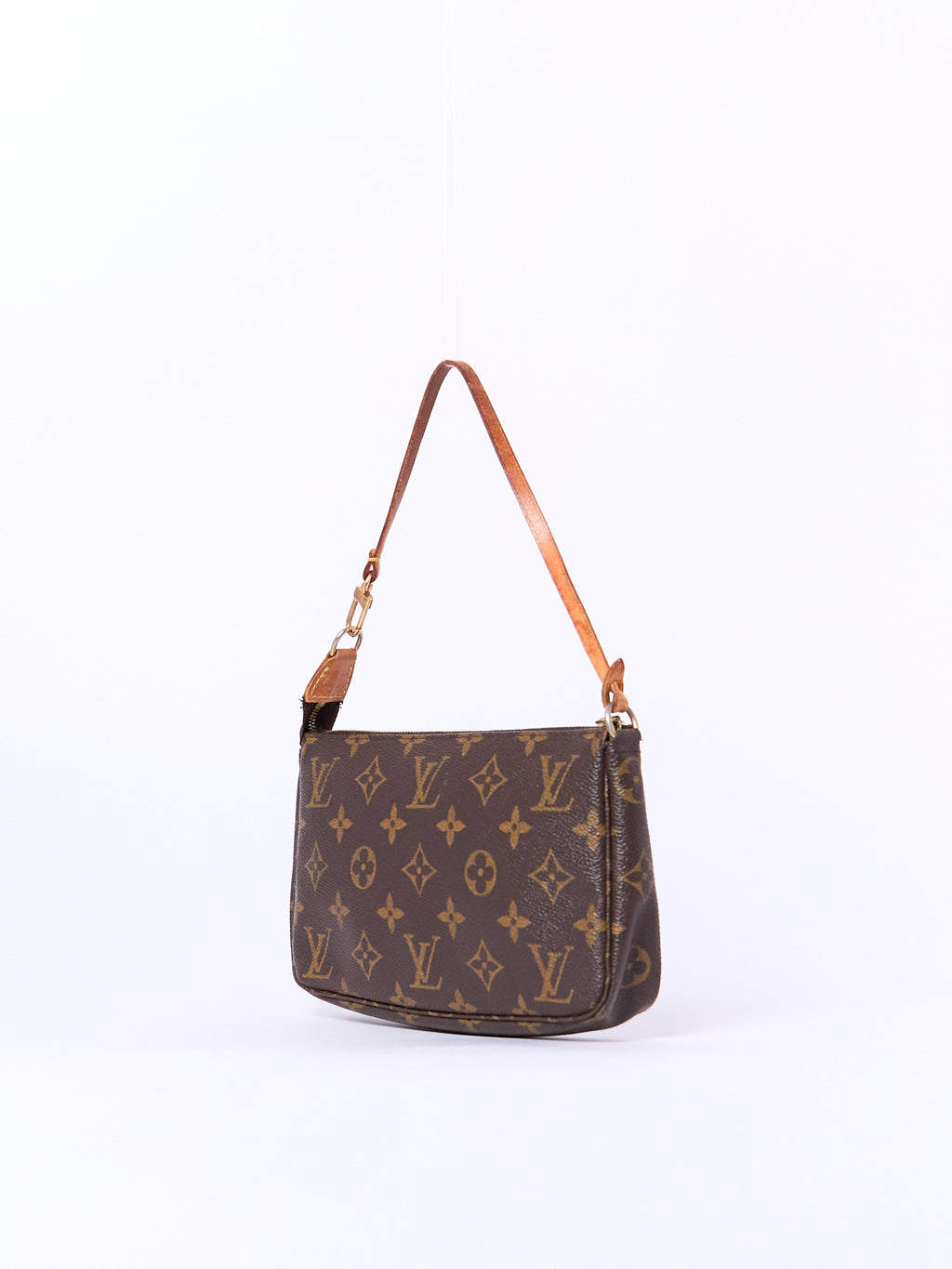 Louis Vuitton Pochette Brown Monogram Pouch