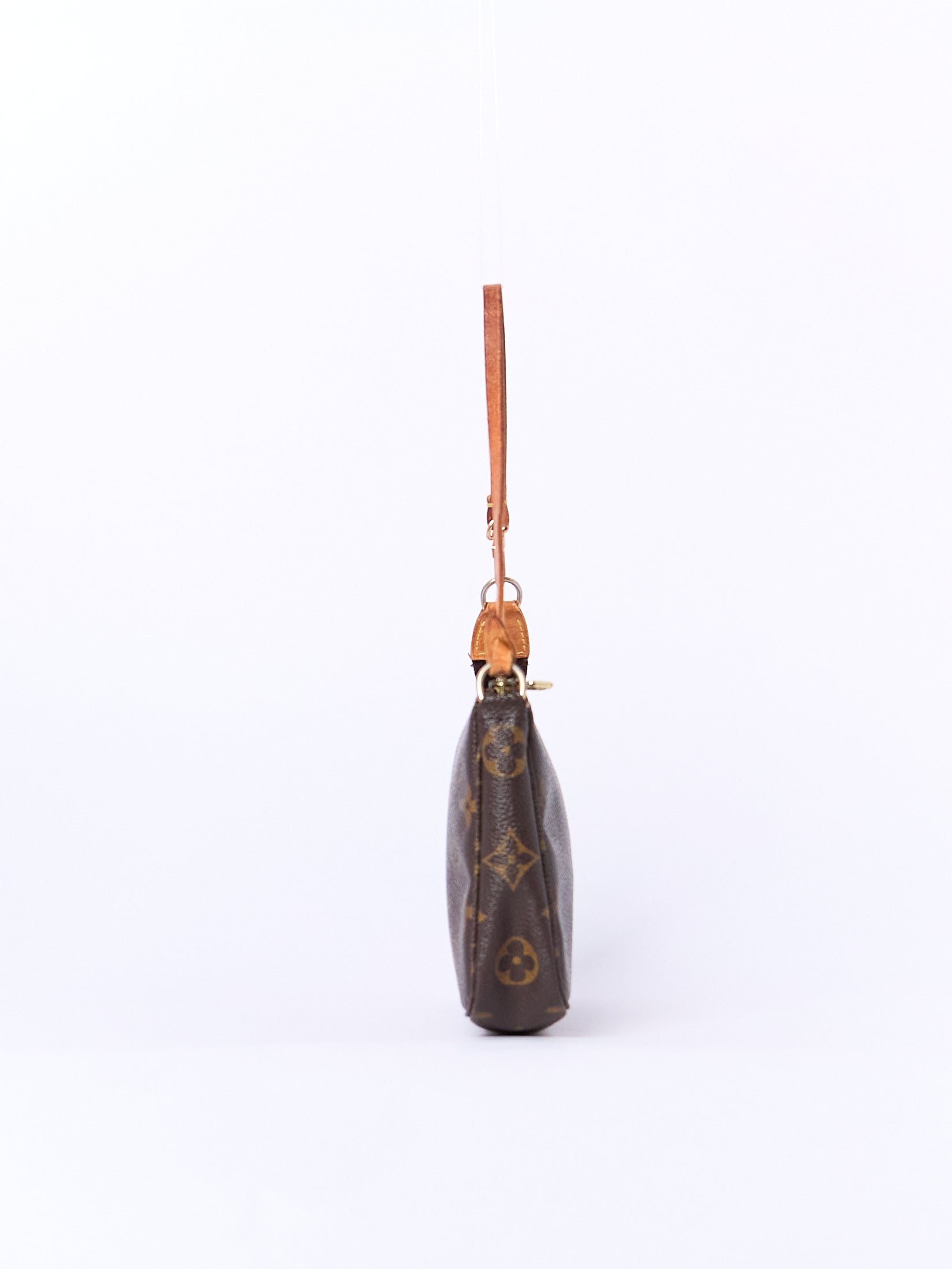 Louis Vuitton Pochette Brown Monogram Pouch