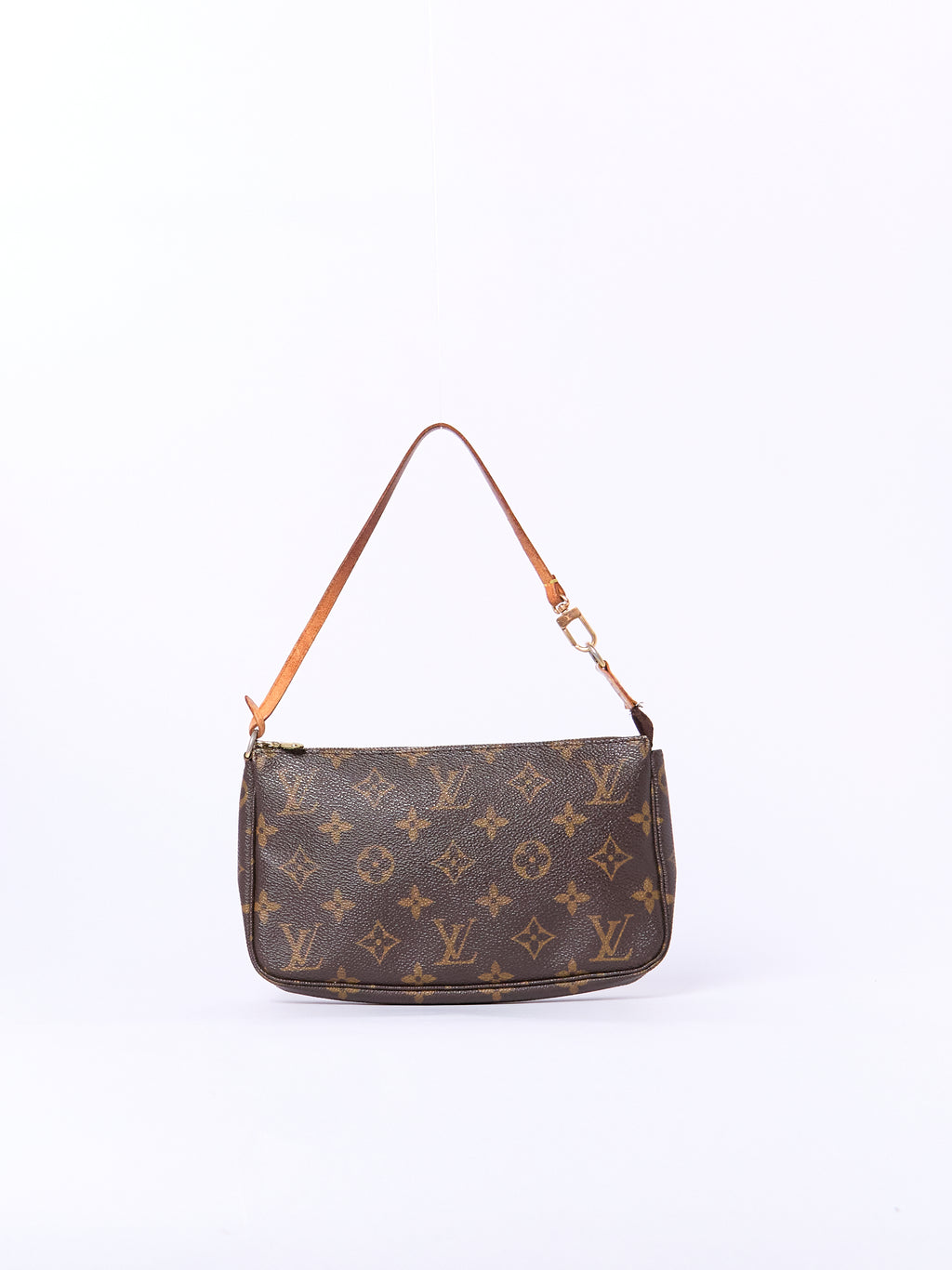 Louis Vuitton Pochette Brown Monogram Pouch