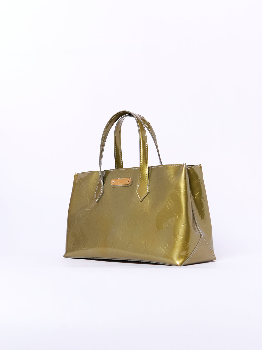 Louis Vuitton Green Vernis Tote