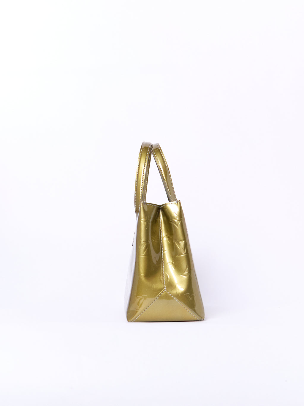 Louis Vuitton Green Vernis Tote