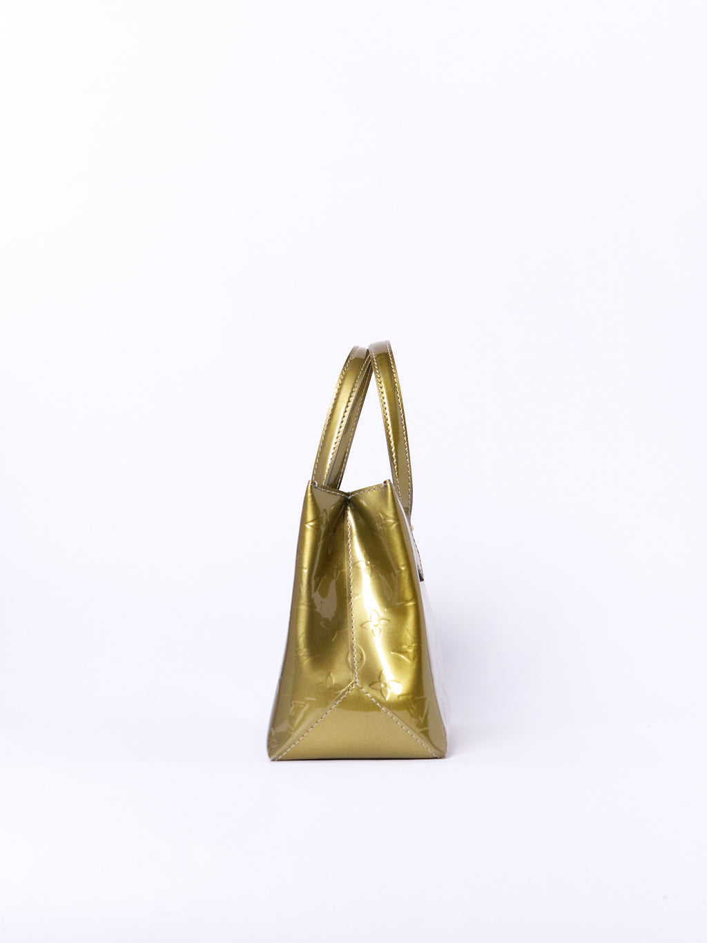 Louis Vuitton Green Vernis Tote