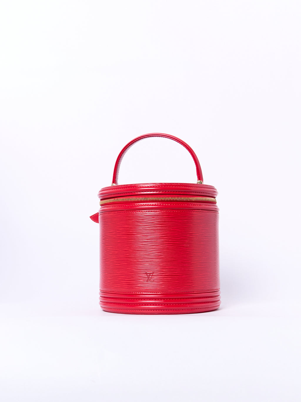 Louis Vuitton Red Epi Leather Cannes Bag