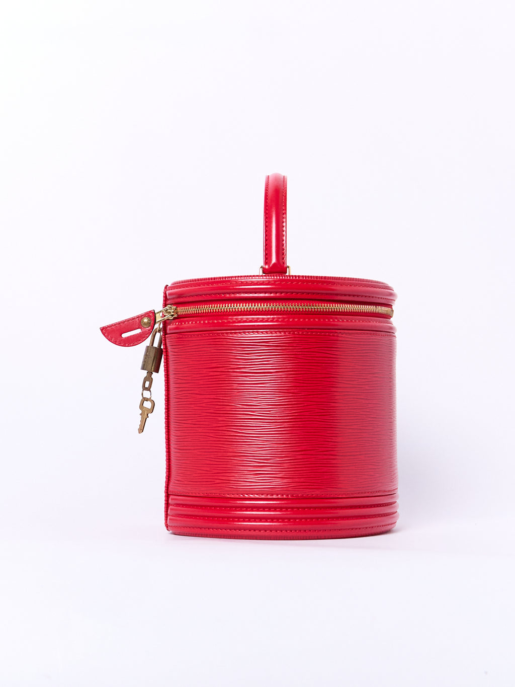 Louis Vuitton Red Epi Leather Cannes Bag