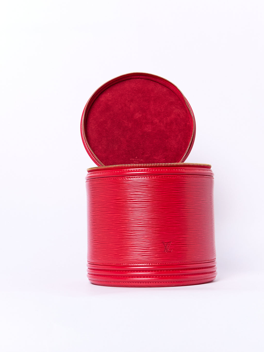 Louis Vuitton Red Epi Leather Cannes Bag