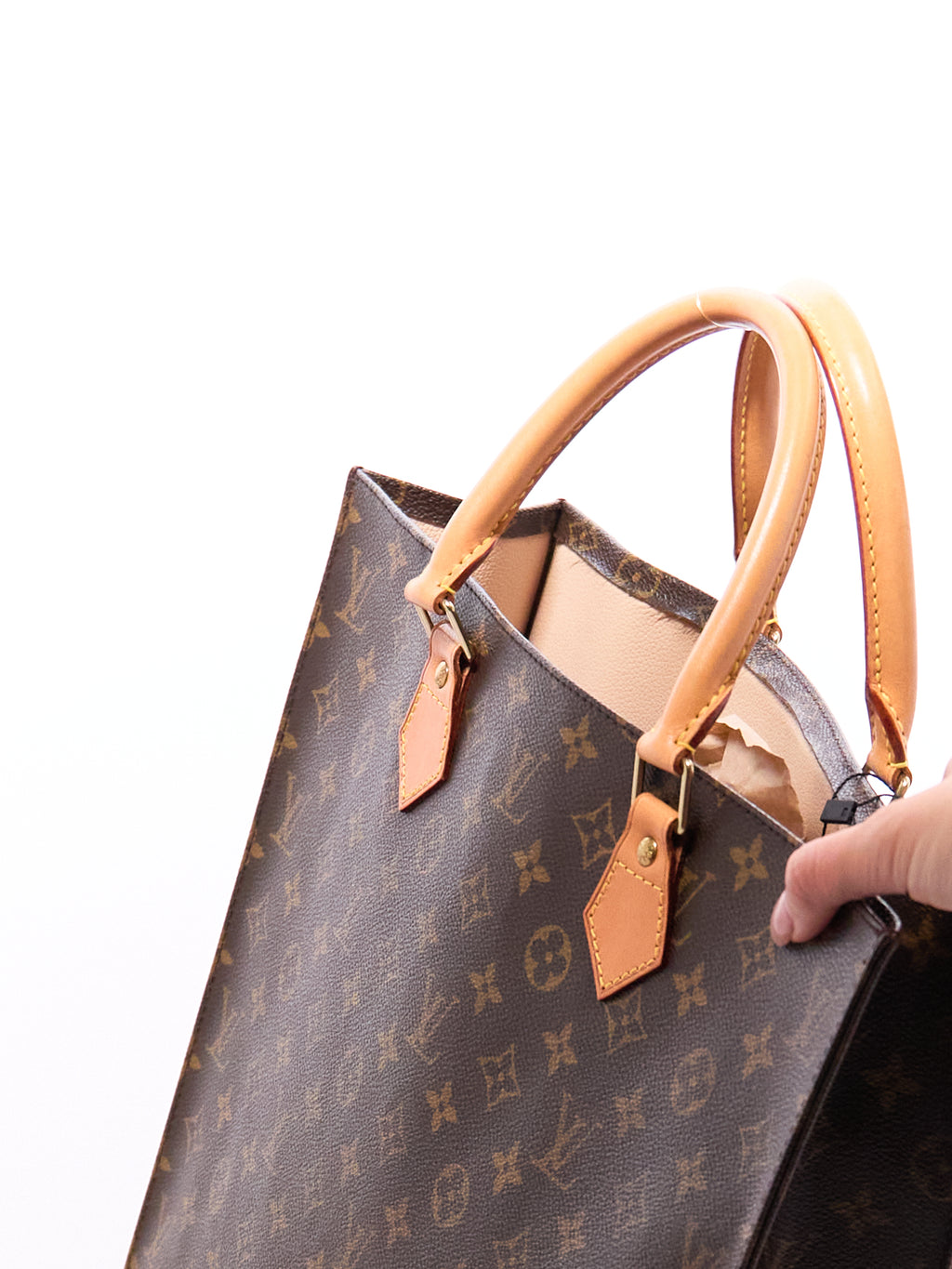 Louis Vuitton Monogram Sac Plat Handbag