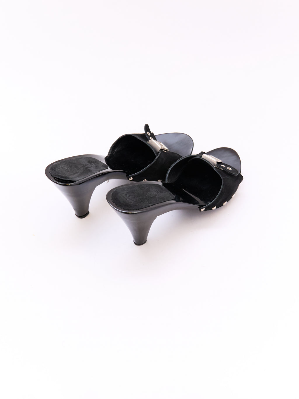 Chanel Black CC Sport Mule Size 39