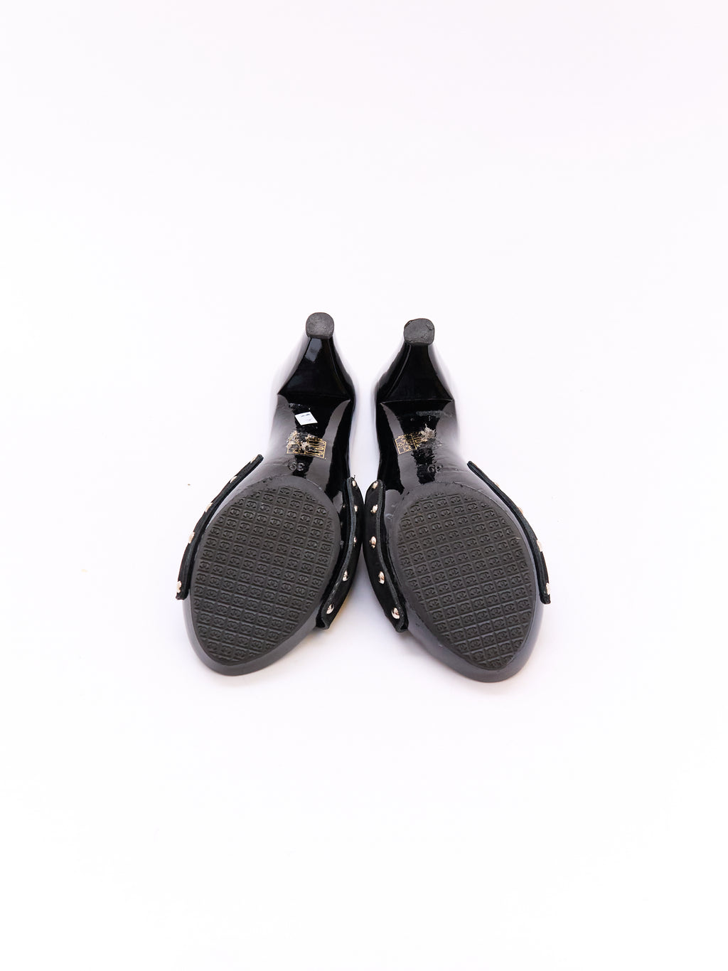 Chanel Black CC Sport Mule Size 39