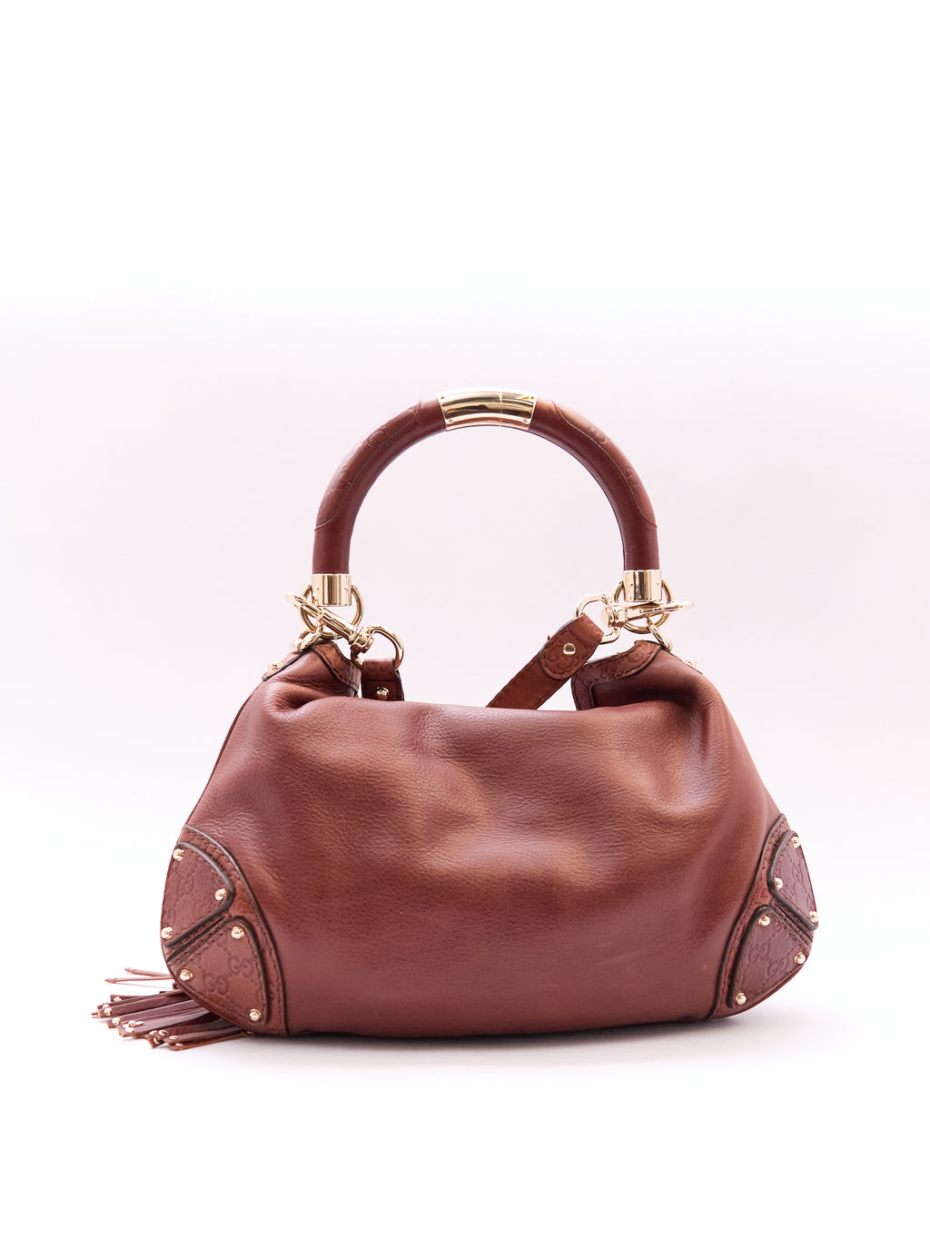 Gucci Brown Leather Indy Bag