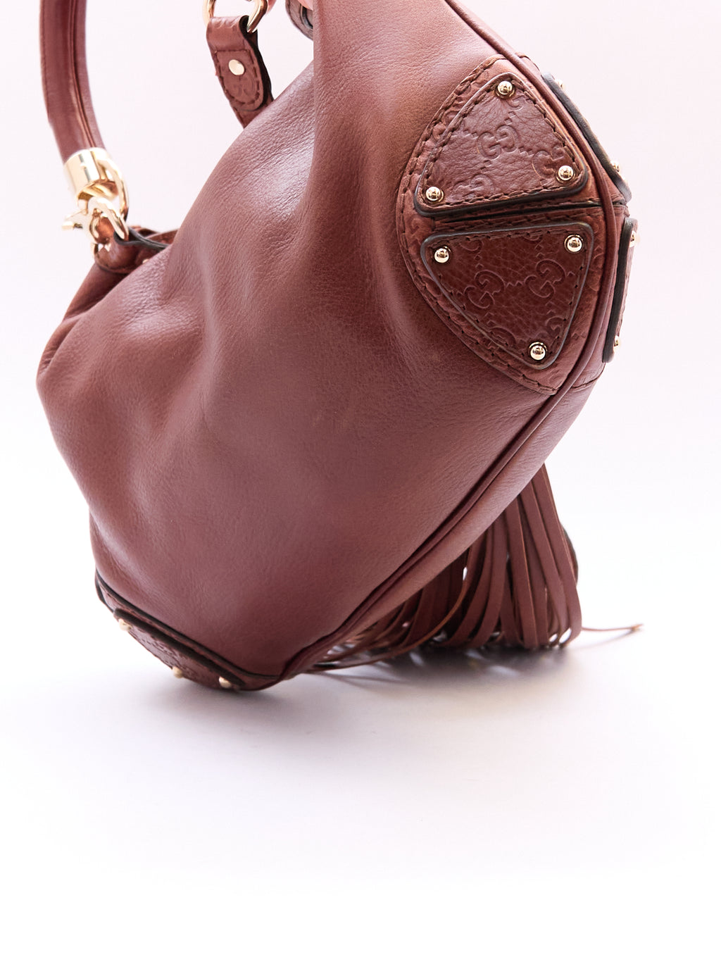 Gucci Brown Leather Indy Bag