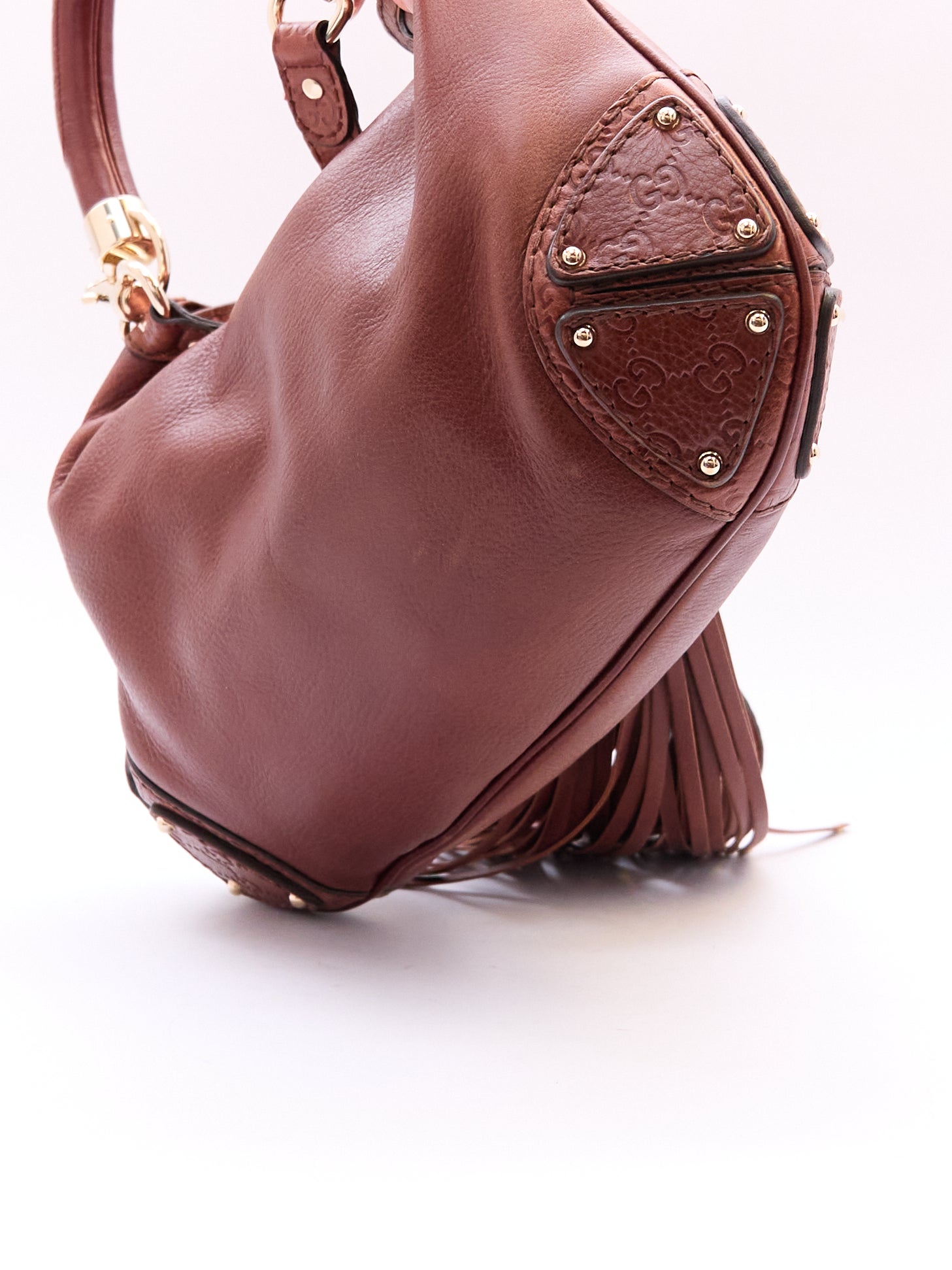 Gucci Brown Leather Indy Bag