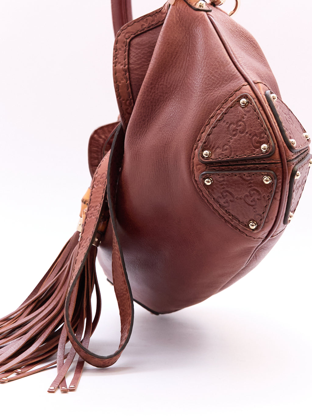 Gucci Brown Leather Indy Bag