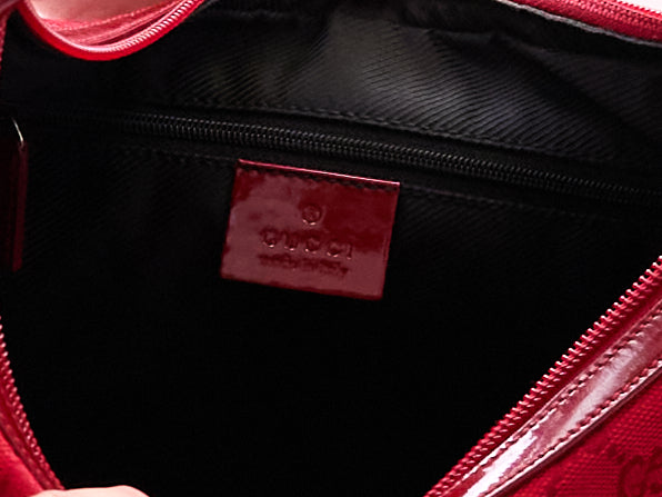 Gucci Red Monogram Sholder Bag