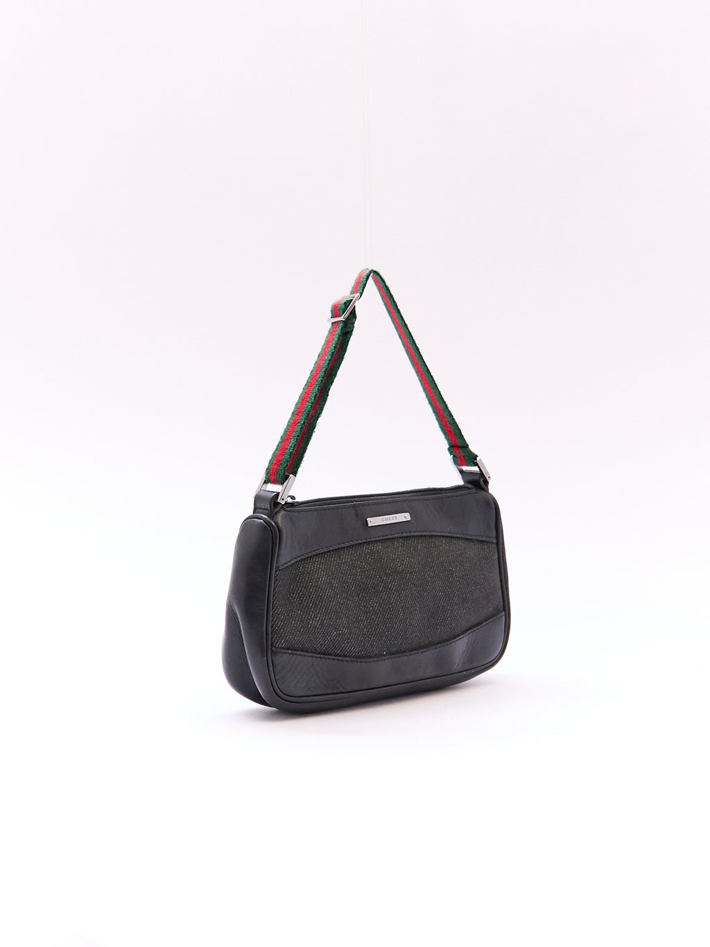 Gucci Black Sherry Canvas Pouch