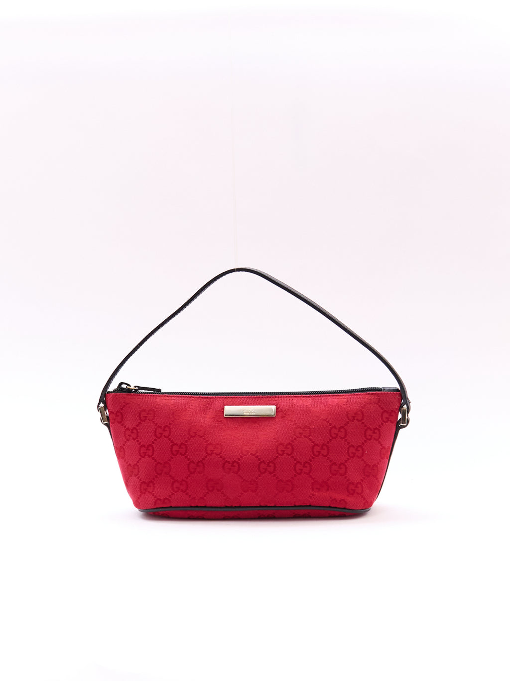 Gucci Red GG Monogram Pochette