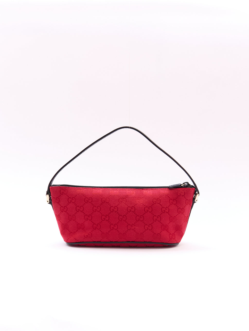 Gucci Red GG Monogram Pochette