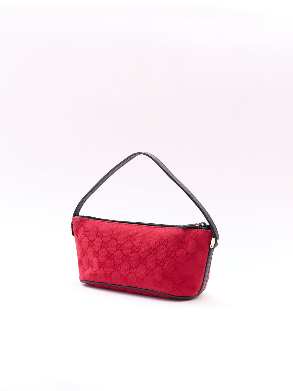 Gucci Red GG Monogram Pochette