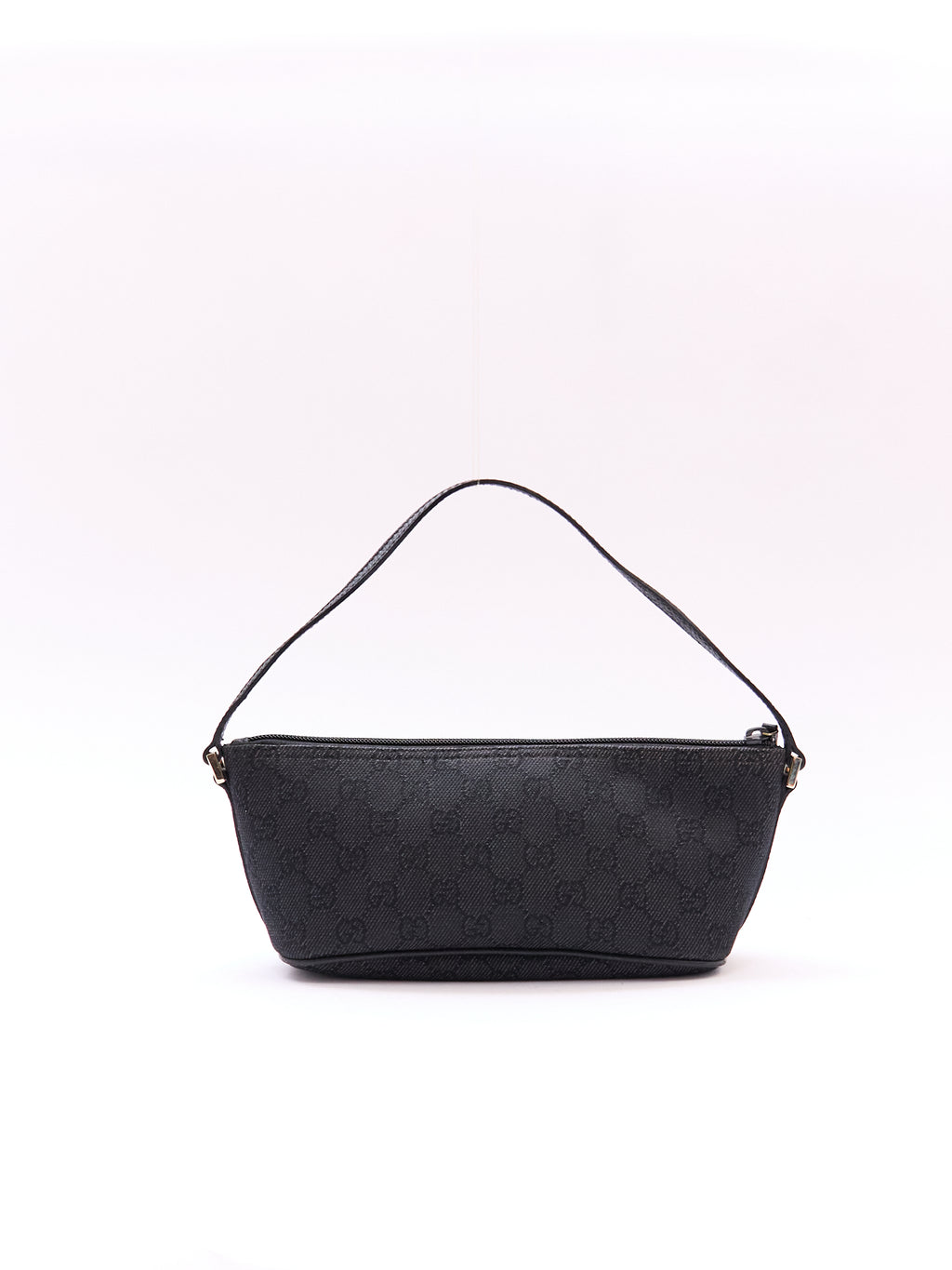 Gucci Black Monogram Pochette