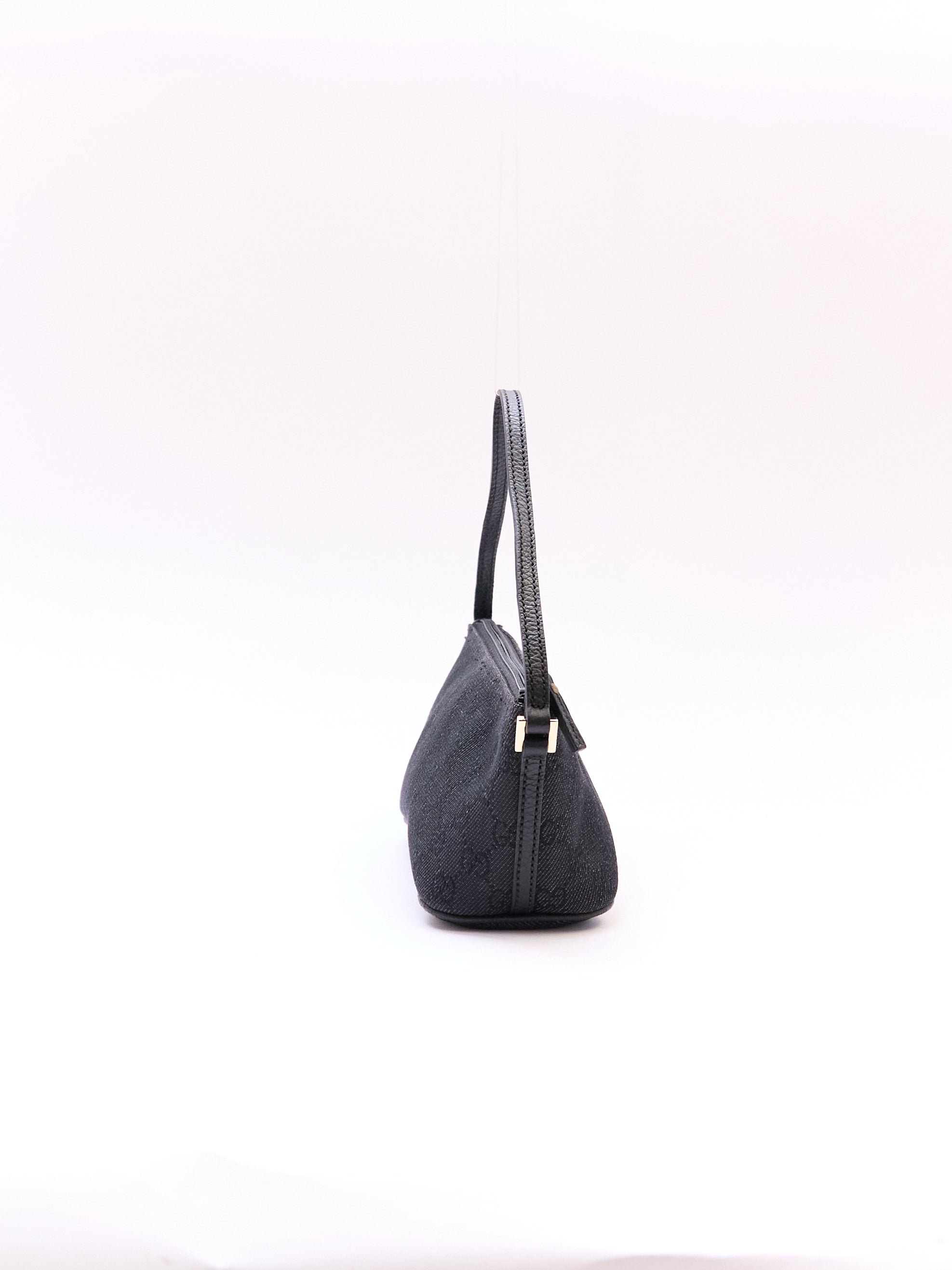 Gucci Black Monogram Pochette