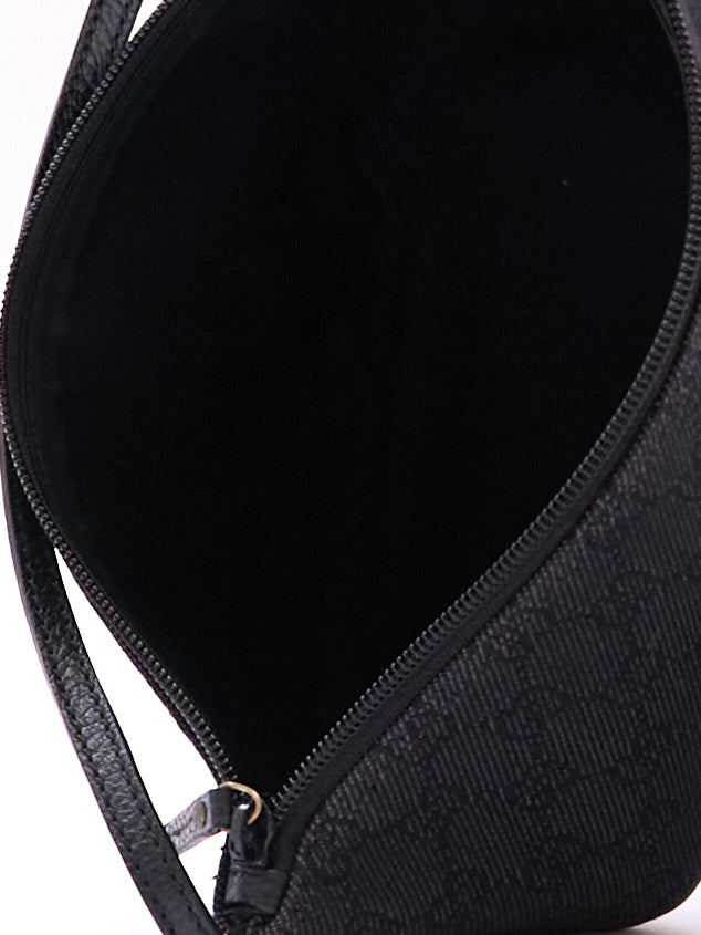 Gucci Black Monogram Pochette