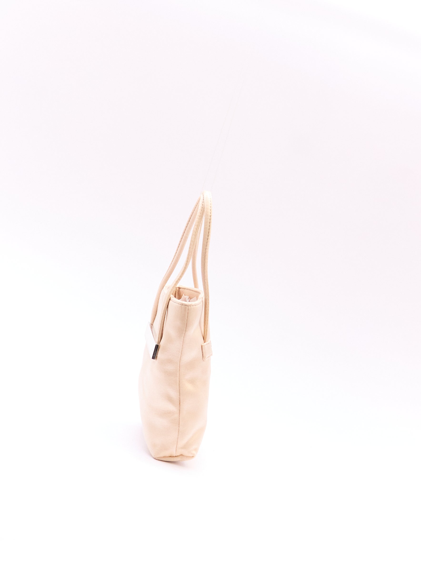 Gucci GG Beige Satin Mini Hand Bag