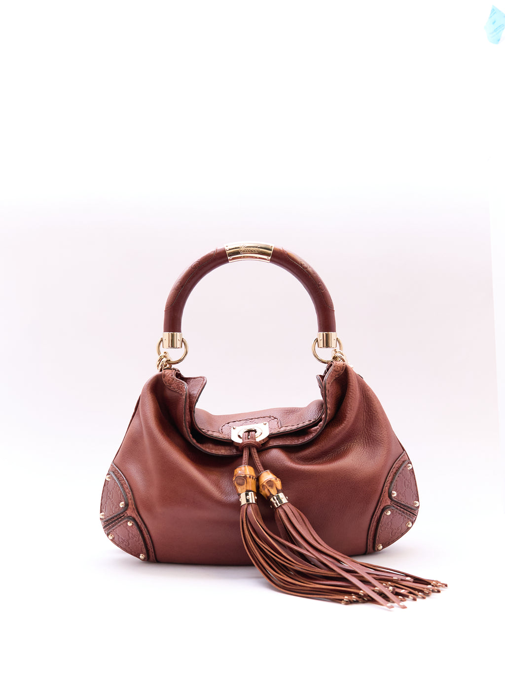 Gucci Brown Leather Indy Bag