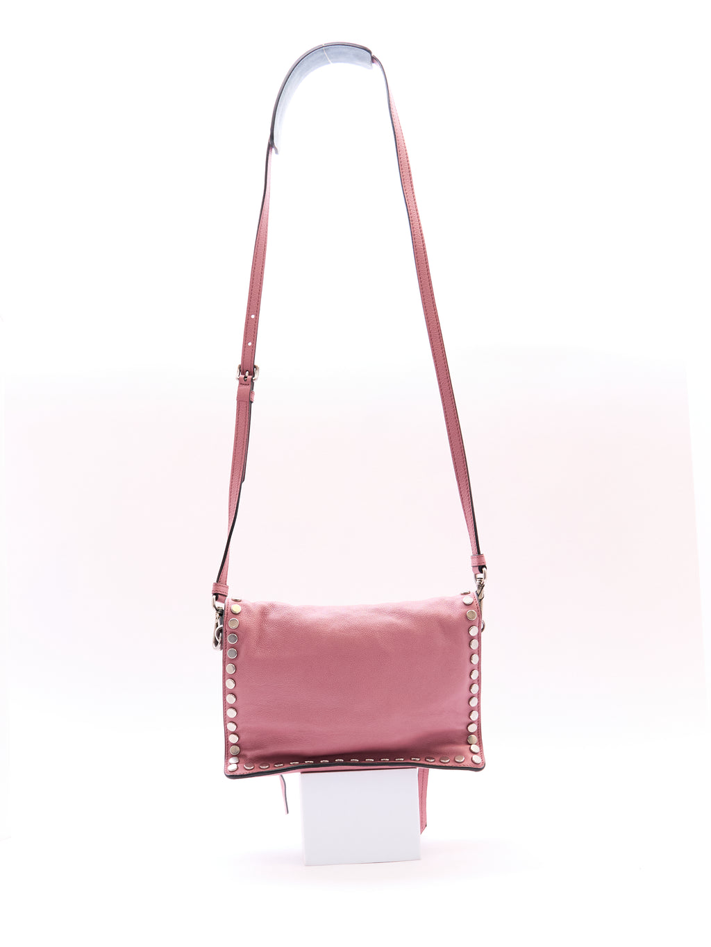 Prada Pink Studded Crossbody Bag