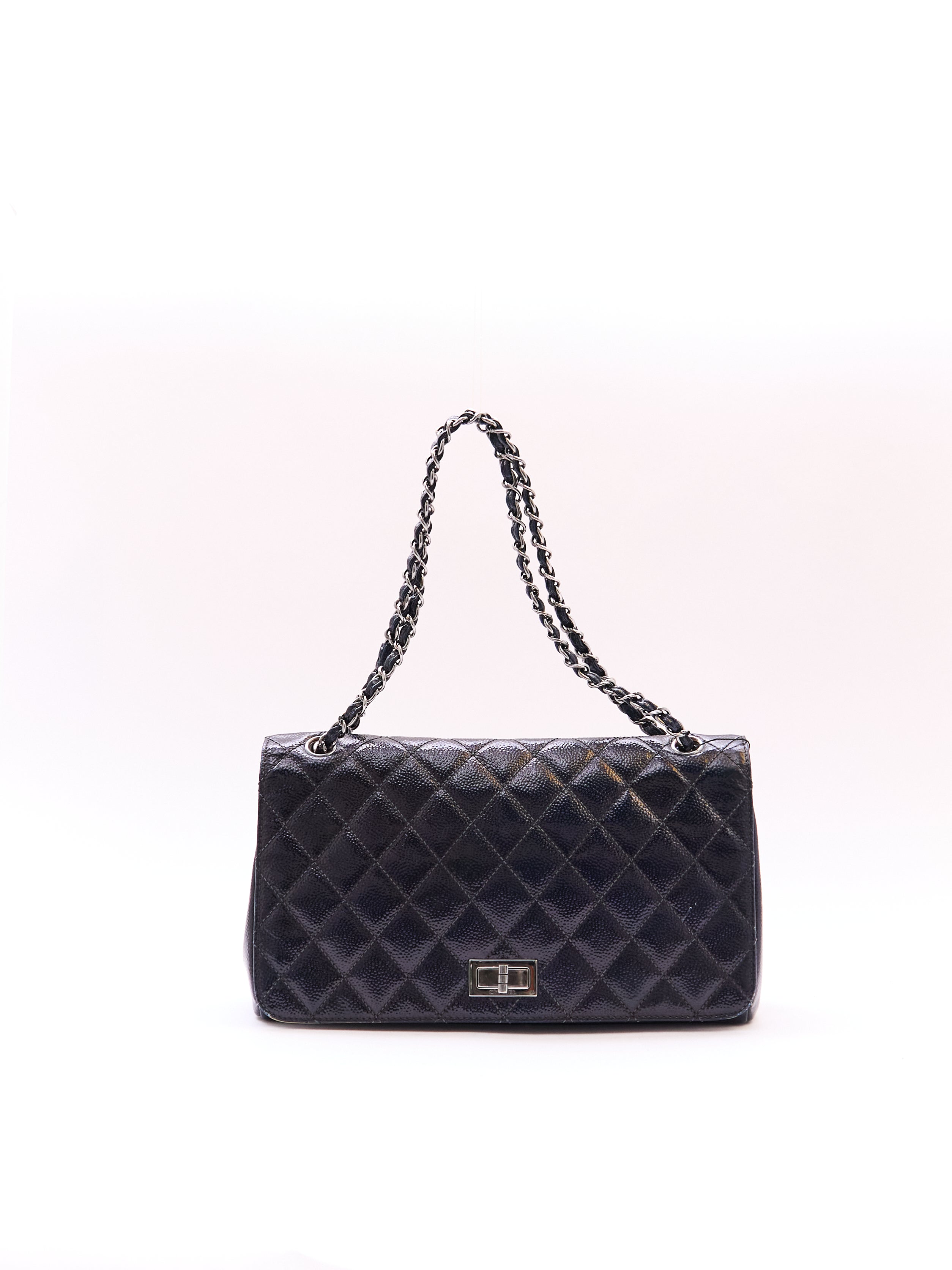 Chanel Navy 2.55 Reissue Medium Flap Bag
