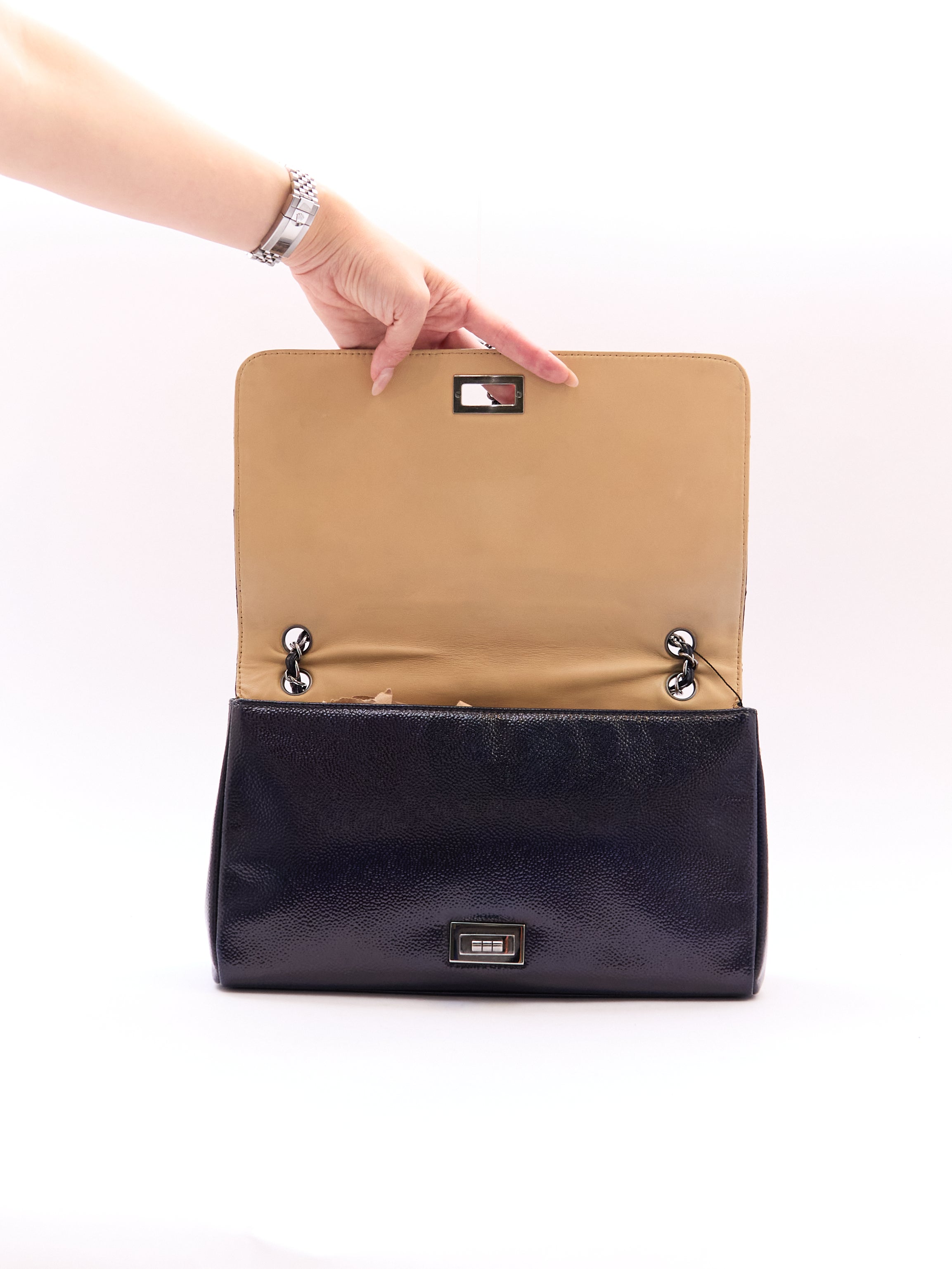 Chanel Navy 2.55 Reissue Medium Flap Bag