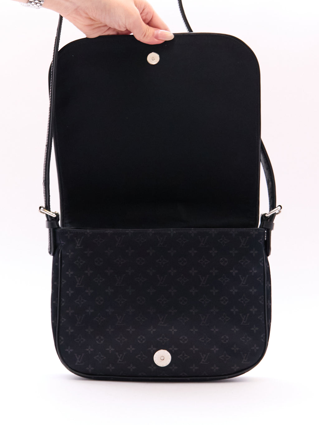 Louis Vuitton Black Monogram Patchwork Conte De Fees Musette Crossbody