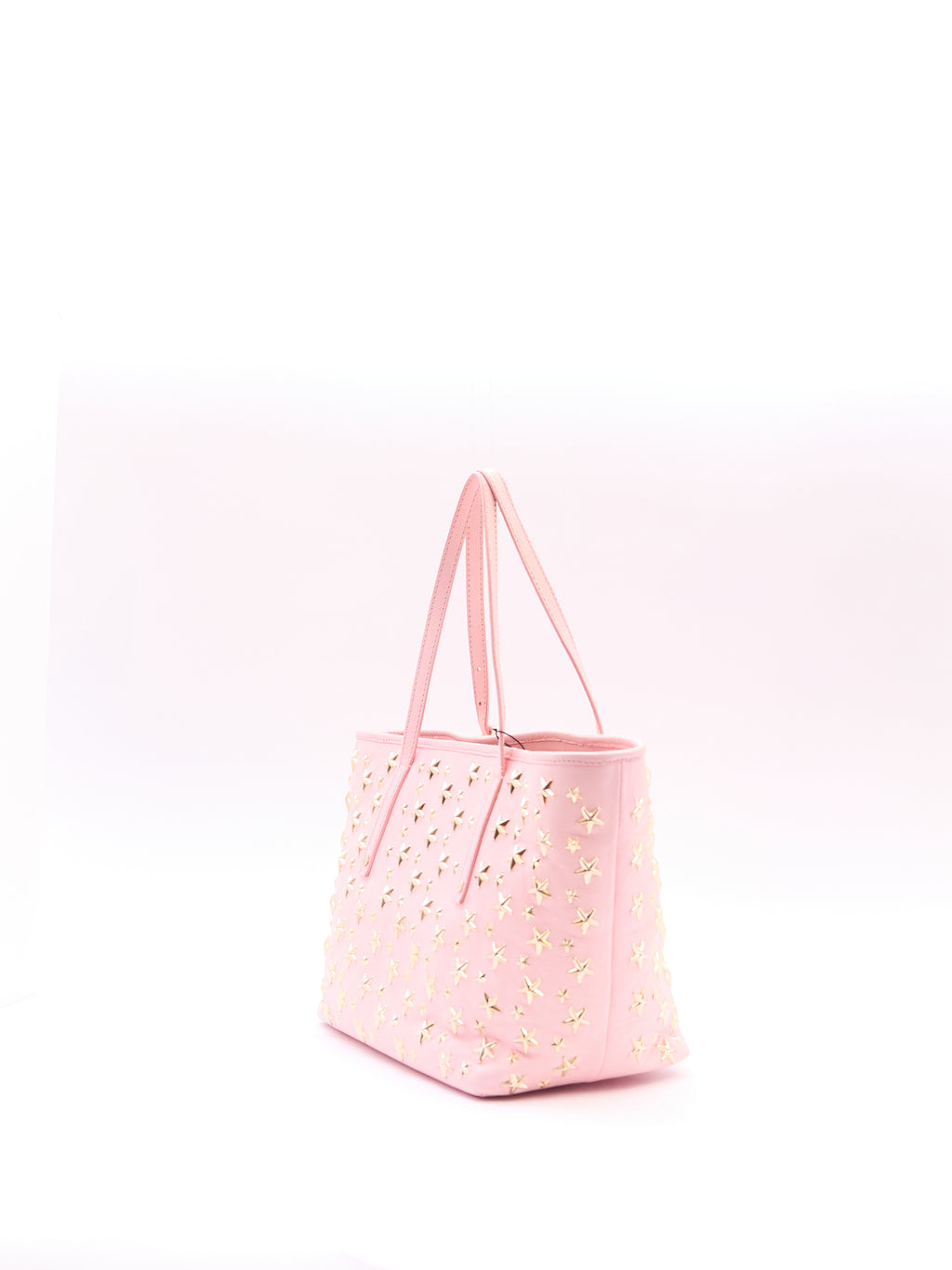 Jimmy Choo Pink Stars Studded Tote
