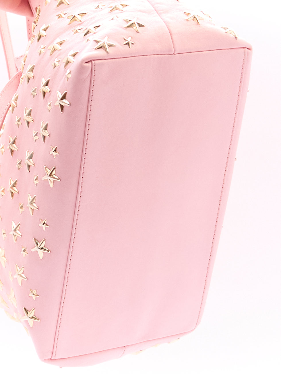 Jimmy Choo Pink Stars Studded Tote