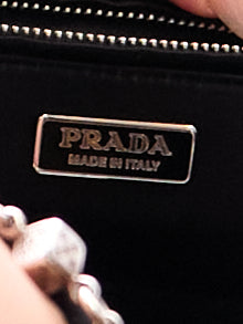 Prada Sequin Canapa Mini Tote with Crossbody