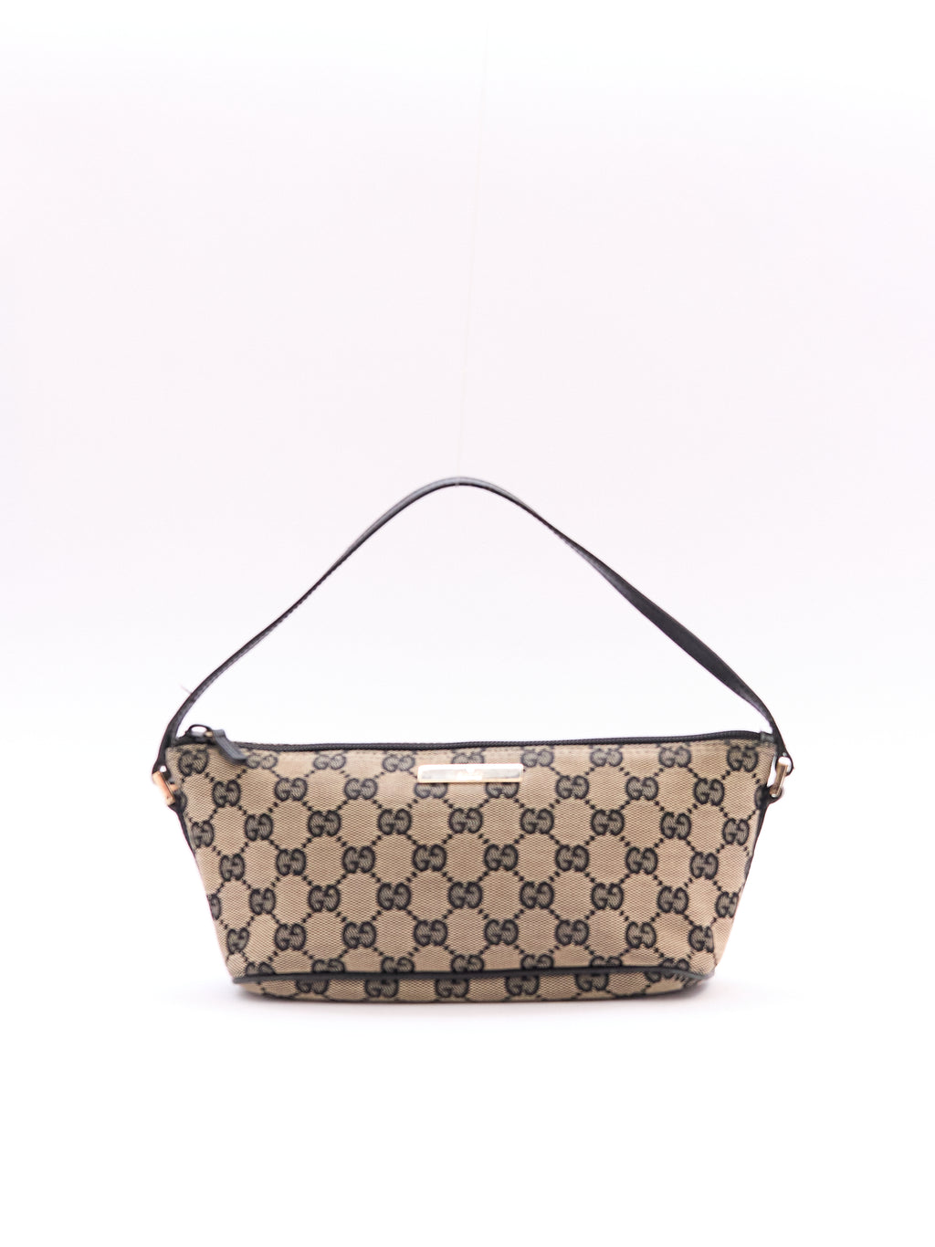 Gucci Navy Monogram Pochette