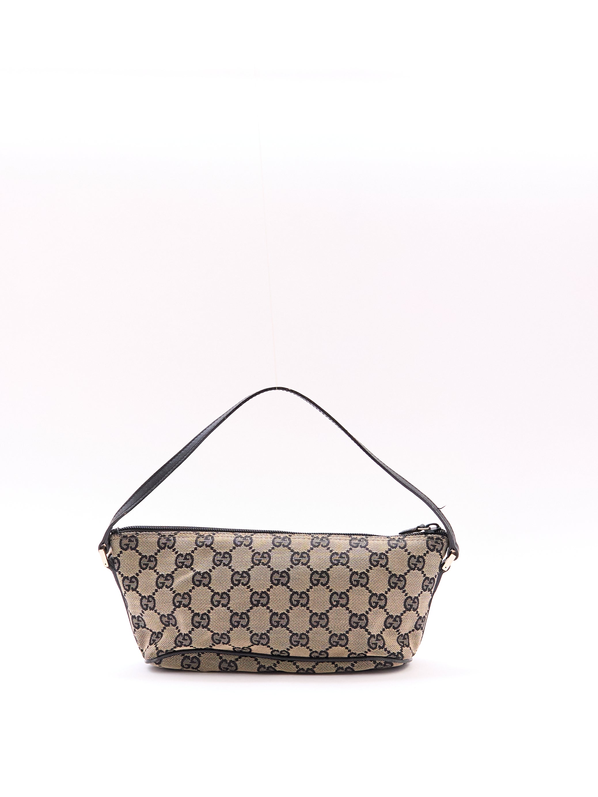 Gucci Navy Monogram Pochette