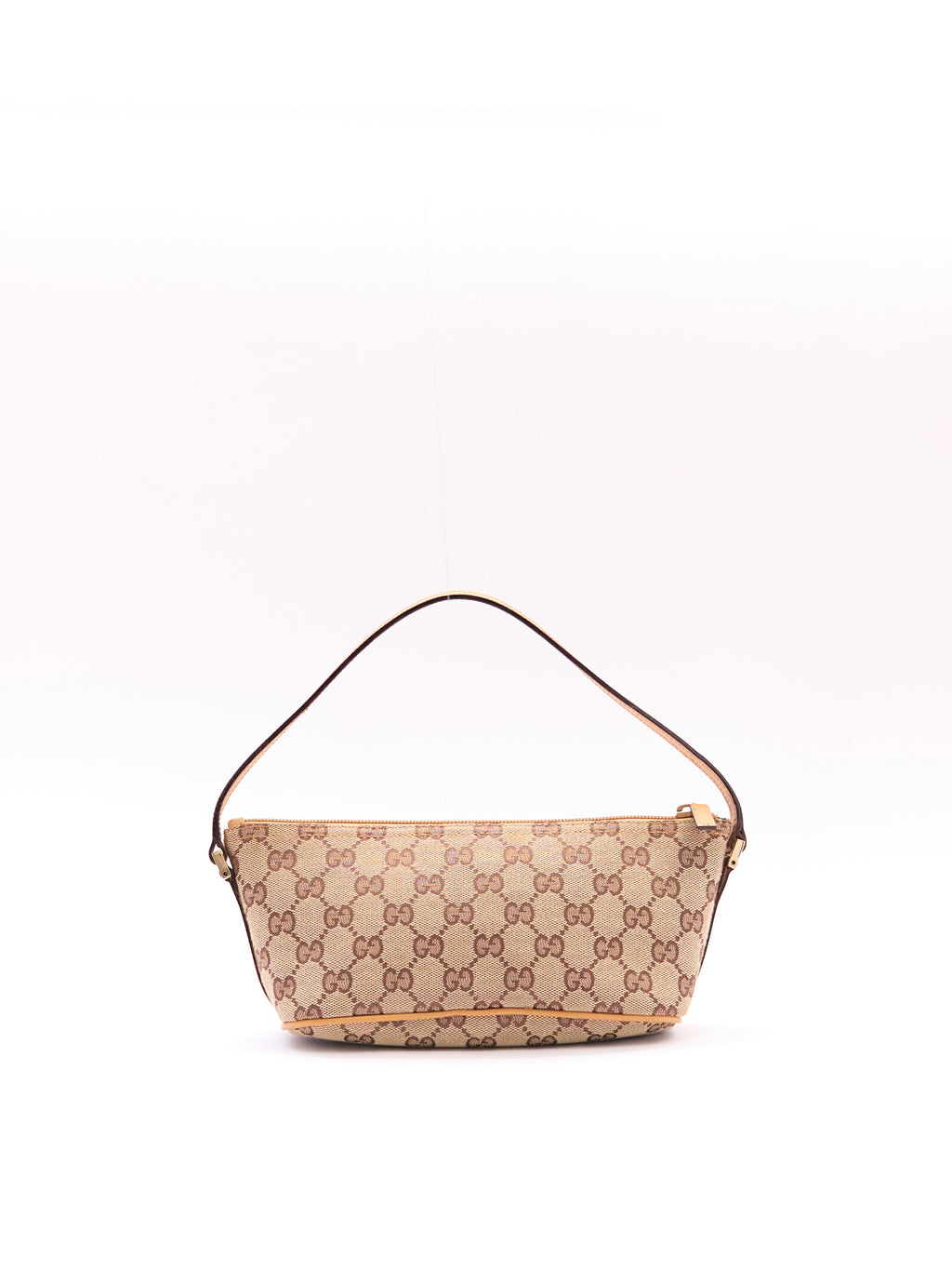 Gucci Beige Monogram Pochette