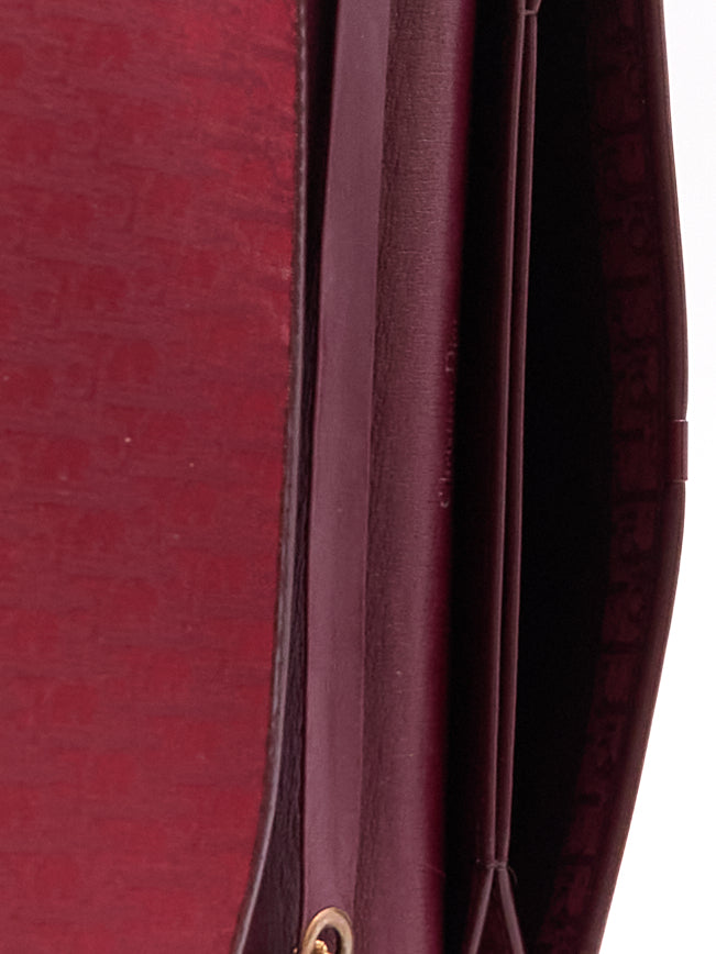 Christian Dior Trotter Red Crossbody Bag