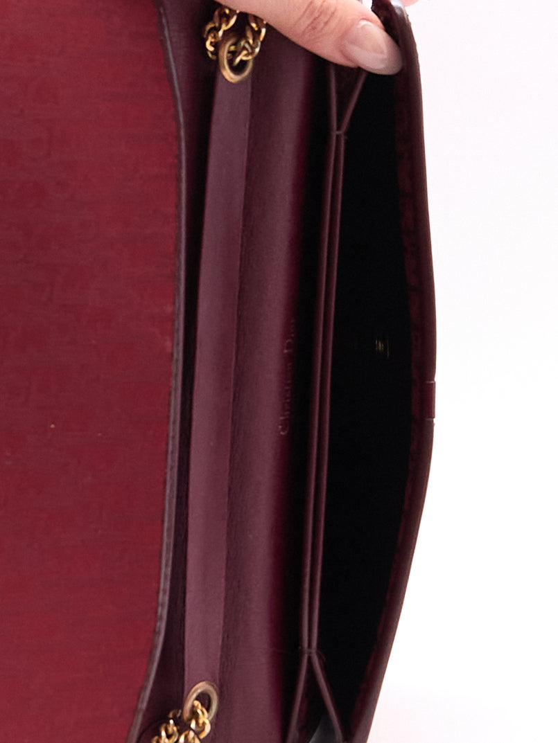 Christian Dior Trotter Red Crossbody Bag