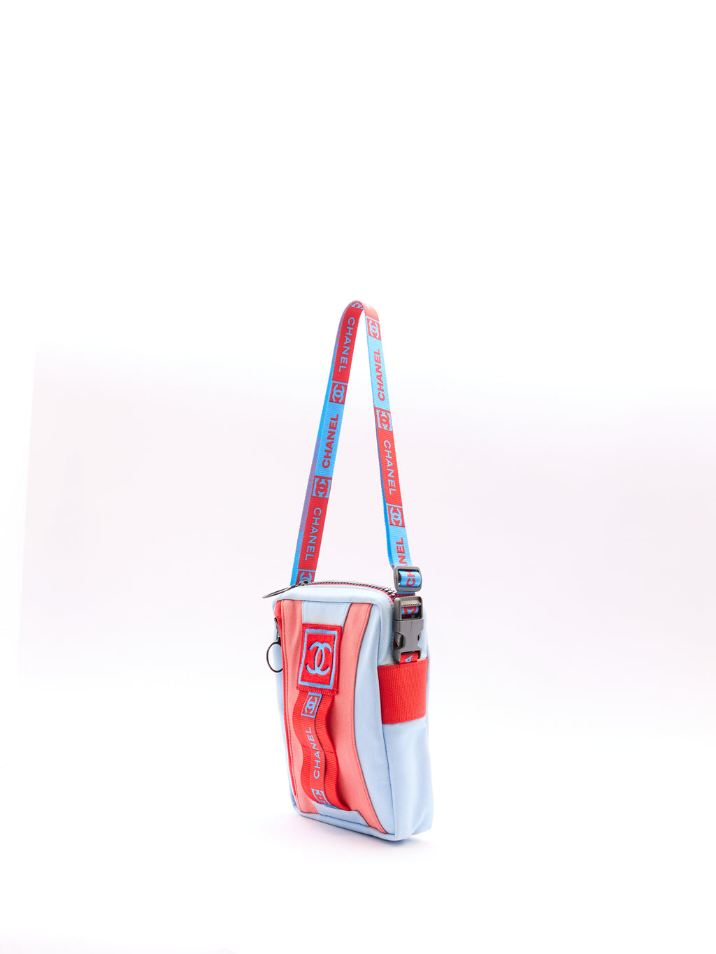 Chanel Sport Blue Orange Shoulder Bag