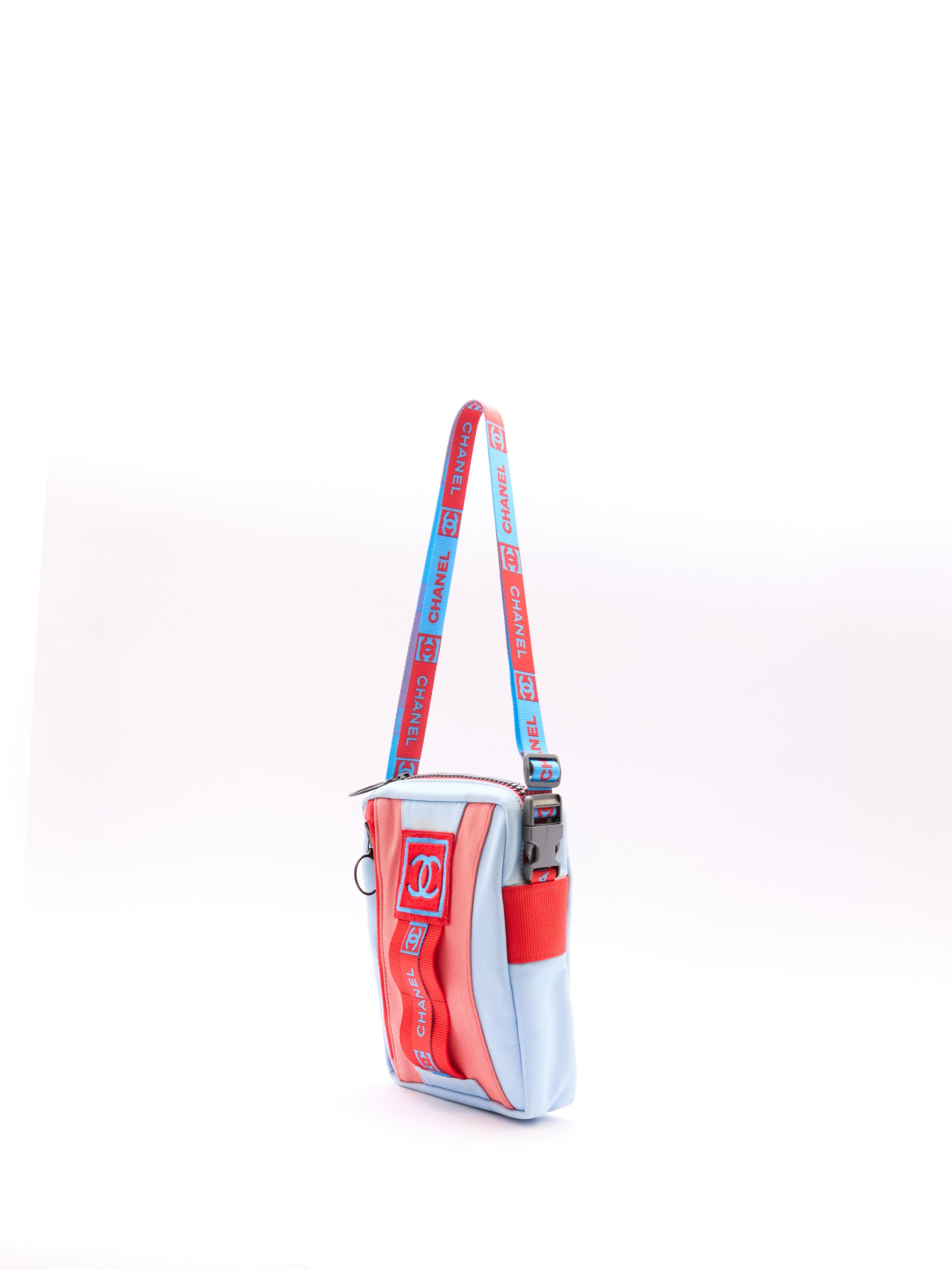 Chanel Sport Blue Orange Shoulder Bag