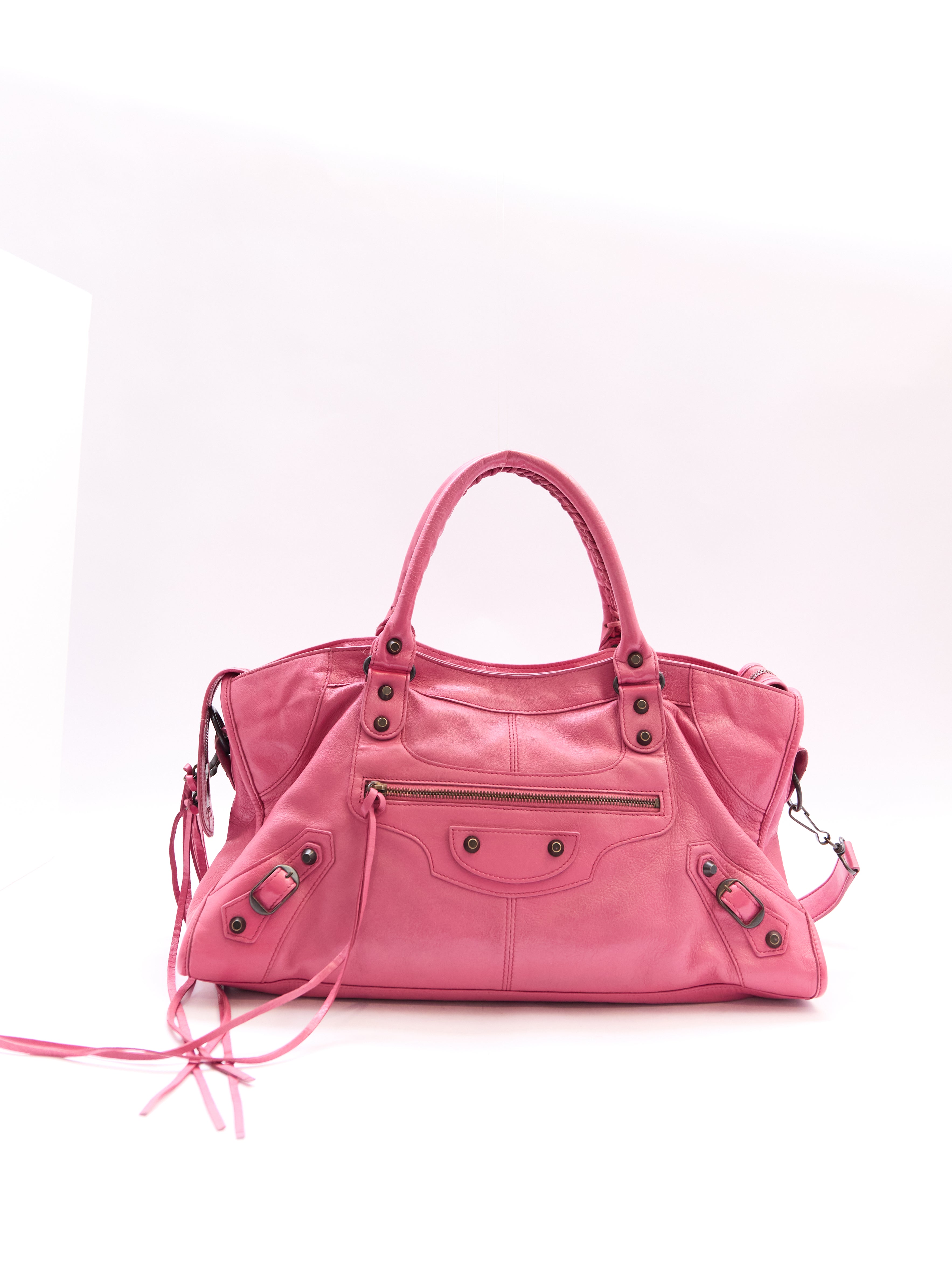 Balenciaga Pink Part Time Bag