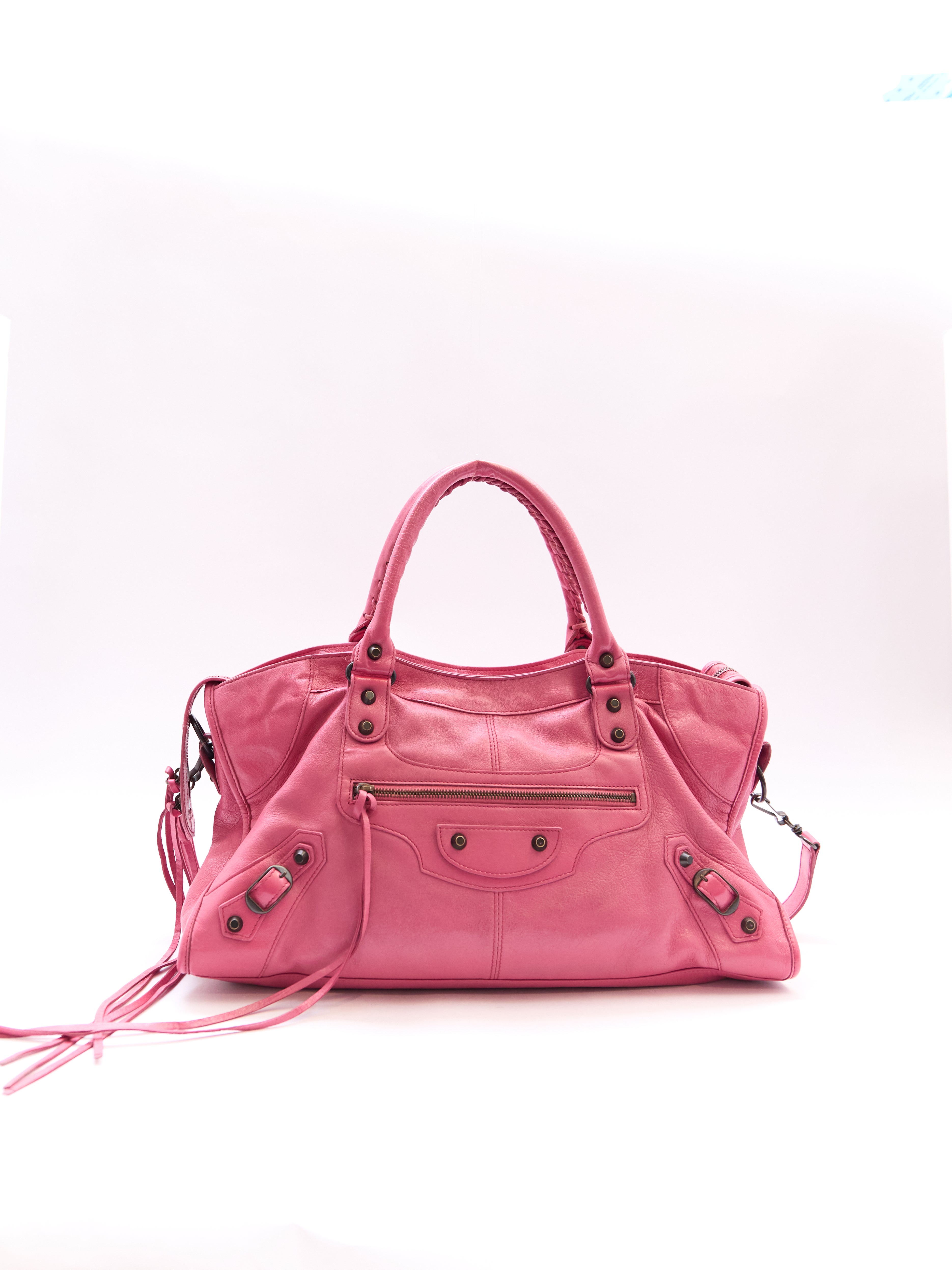 Balenciaga Pink Part Time Bag