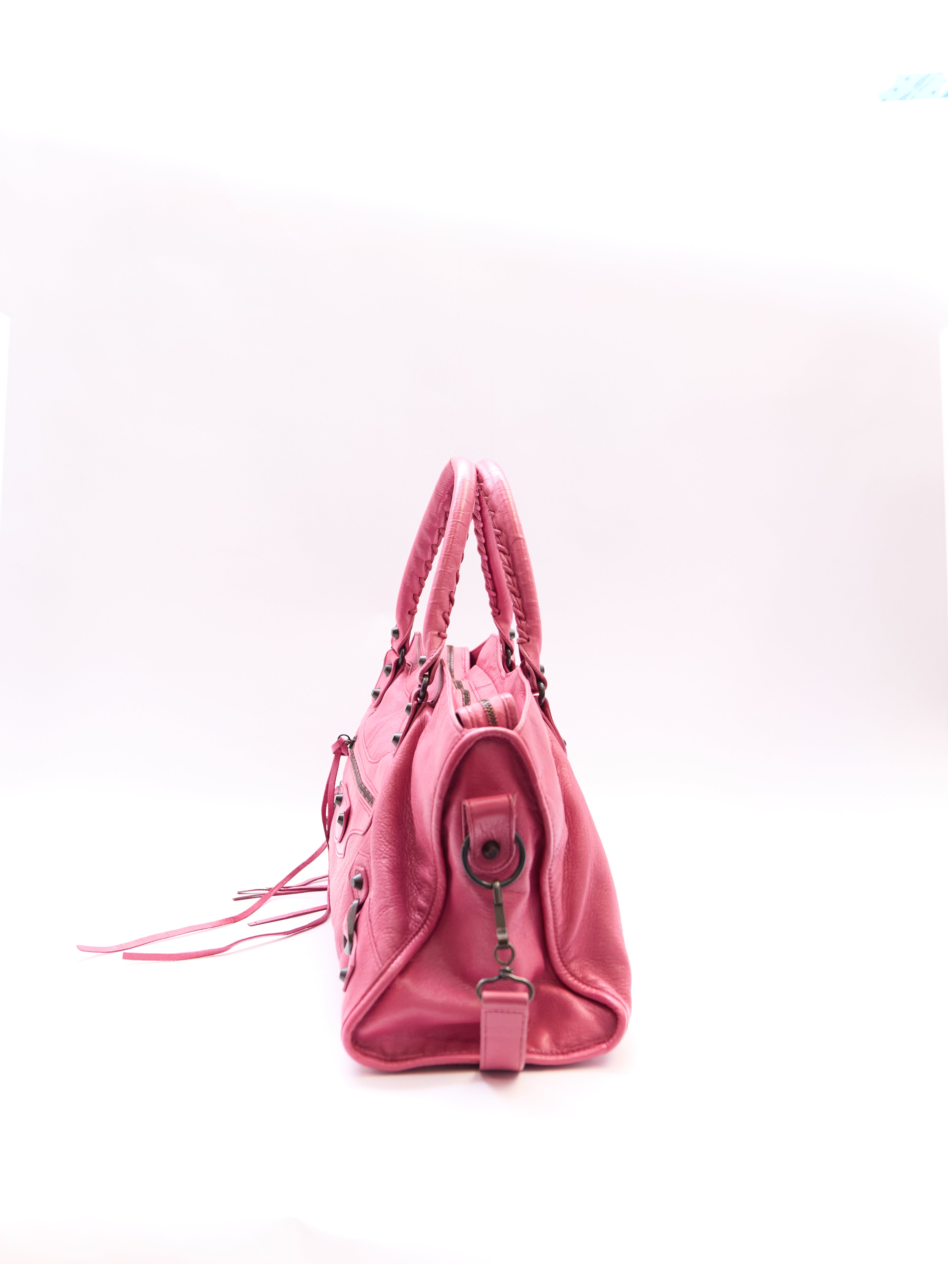 Balenciaga Pink Part Time Bag