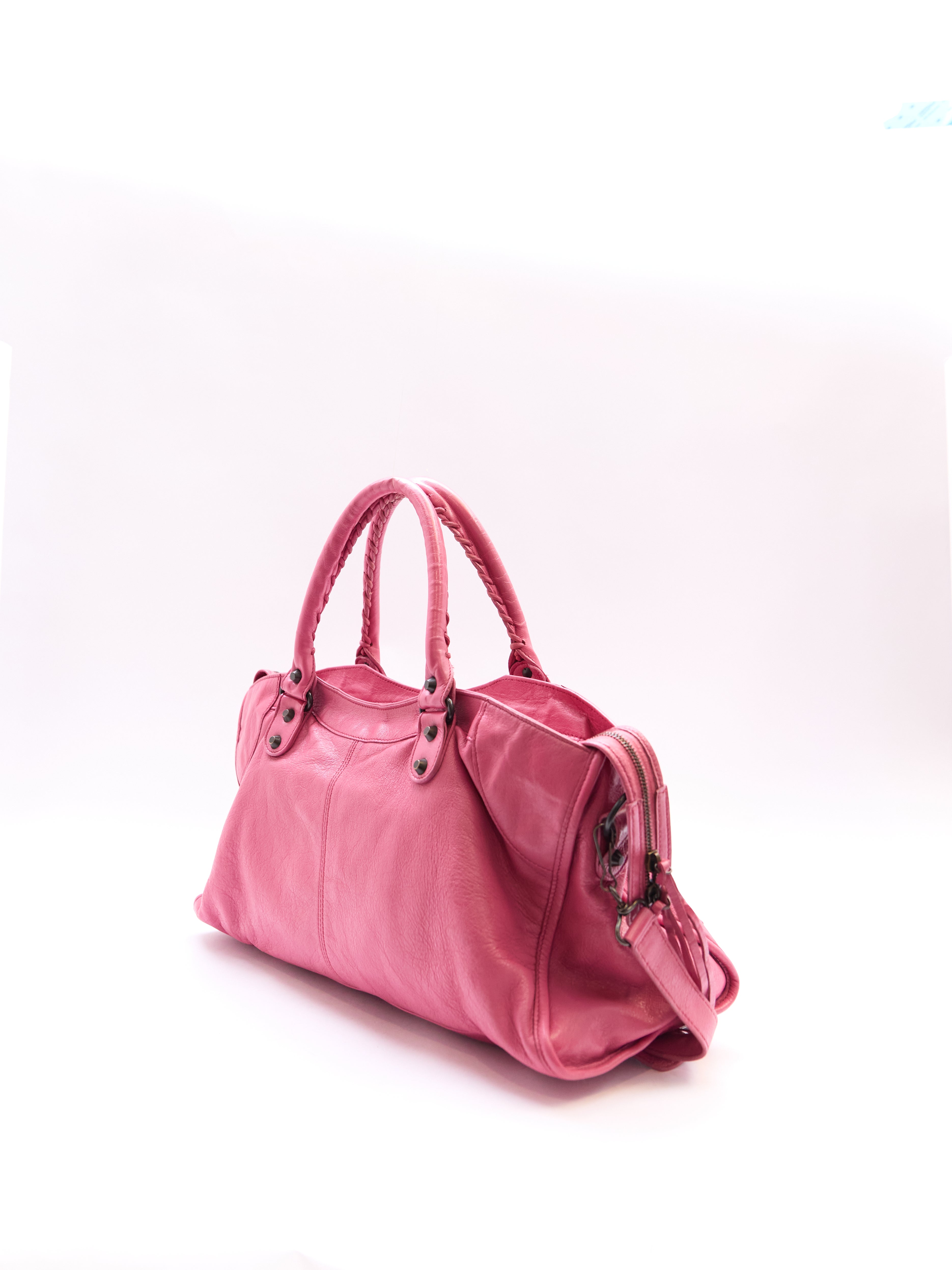 Balenciaga Pink Part Time Bag