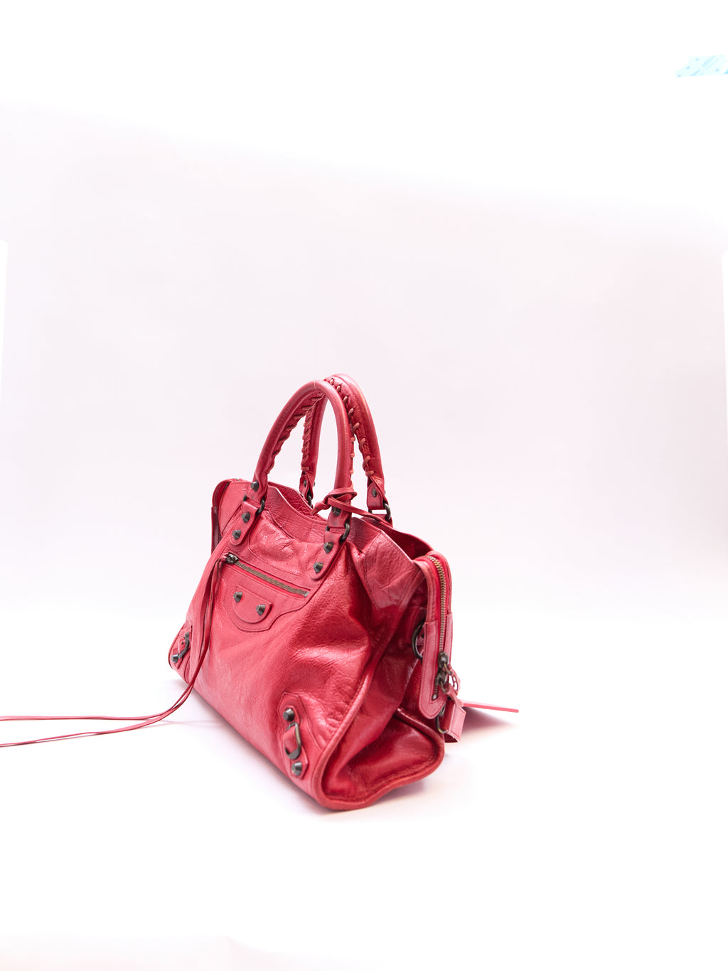 Balenciaga Red City Bag