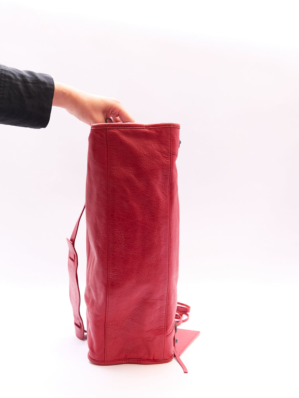 Balenciaga Red City Bag