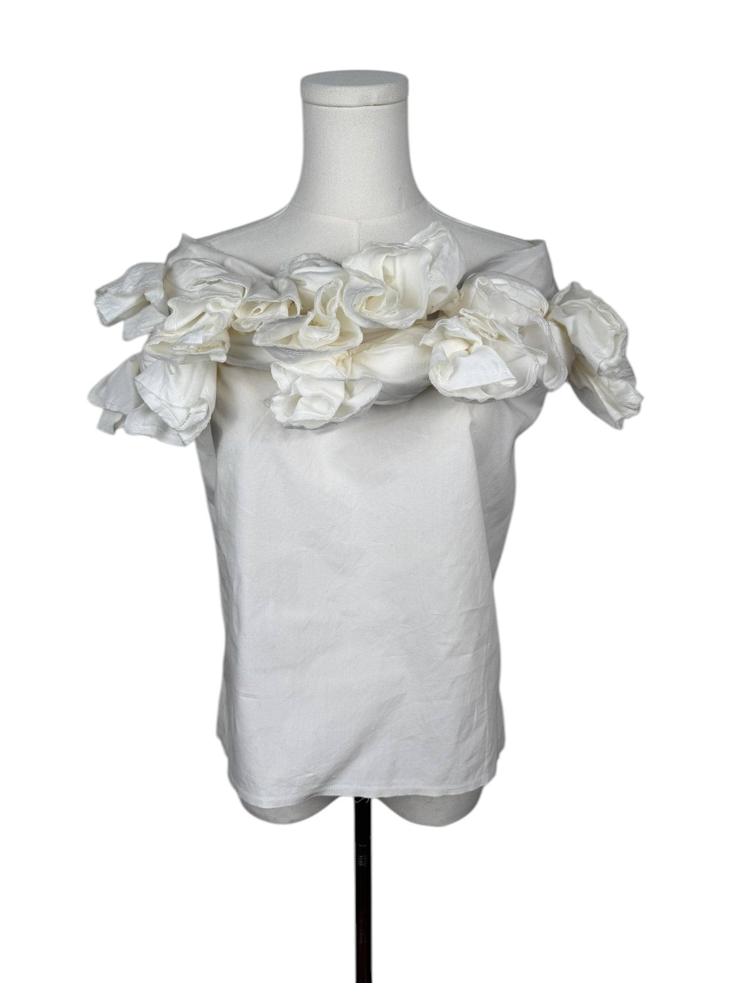 Comme des Garçons White 3D Tank